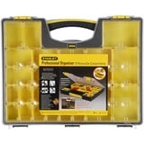 Stanley 1-92-748 Cassetta degli attrezzi Policarbonato Nero, Trasparente, Giallo, Cassetta portautensili Nero/trasparente, Policarbonato, Nero, Trasparente, Giallo, 422 mm, 52 mm, 334 mm