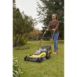Stanley Tosaerba a batteria (SFMCMW2651M-QW), 36 Volt (2x18V), Rasaerba Nero/Giallo