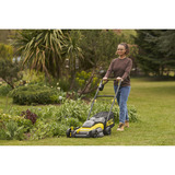 Stanley Tosaerba a batteria (SFMCMW2651M-QW), 36 Volt (2x18V), Rasaerba Nero/Giallo