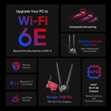 TP-Link Adattatore Archer TXE75E AXE5400 Wi-Fi 6E Bluetooth 5.2 PCIe, Adattatore Wi-Fi 
