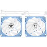 Thermaltake CT120 Reverse ARGB Sync PC Cooling Fan Hydrangea Blue, Ventola celeste