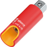 Wera 781 VDE A/B - Pezzo di collegamento 1/4", Adattatore chiave combinata  rosso