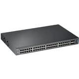 Zyxel XGS2210-52 Gestito L2 Gigabit Ethernet (10/100/1000) 1U Nero, Interruttore Gestito, L2, Gigabit Ethernet (10/100/1000), Montaggio rack, 1U