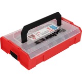 fischer FixTainer - DUOPOWER 541105, Tassello grigio chiaro/Rosso