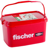 fischer Tassello DuoPower 5x25 grigio chiaro/Rosso