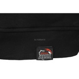 ALTERNATE Felpa con cappuccio ATTAX (logo in rilievo) S, Maglione Nero