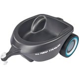 BIG 800056267 accessorio per giocattoli a dondolo e cavalcabili Rimorchio per auto giocattolo, Veicolo per bambini antracite, Rimorchio per auto giocattolo, 1 anno/i, Plastica, Nero