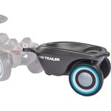 BIG 800056267 accessorio per giocattoli a dondolo e cavalcabili Rimorchio per auto giocattolo, Veicolo per bambini antracite, Rimorchio per auto giocattolo, 1 anno/i, Plastica, Nero