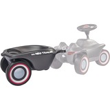 BIG 800056267 accessorio per giocattoli a dondolo e cavalcabili Rimorchio per auto giocattolo, Veicolo per bambini antracite, Rimorchio per auto giocattolo, 1 anno/i, Plastica, Nero