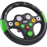 BIG 800056488 accessorio per giocattoli a dondolo e cavalcabili Volante sonoro, Set di ruote Nero, Volante sonoro, 3 anno/i, Nero, Verde