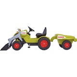 BIG CLAAS Celtis Loader + Trailer Trattore cavalcabile, Veicolo per bambini verde chiaro, 3 anno/i, Verde