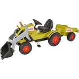 BIG CLAAS Celtis Loader + Trailer Trattore cavalcabile, Veicolo per bambini verde chiaro, 3 anno/i, Verde