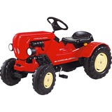BIG Porsche Diesel Junior Trattore cavalcabile, Veicolo per bambini rosso, 3 anno/i, Nero, Rosso