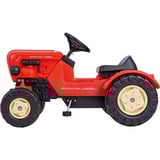 BIG Porsche Diesel Junior Trattore cavalcabile, Veicolo per bambini rosso, 3 anno/i, Nero, Rosso