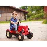 BIG Porsche Diesel Junior Trattore cavalcabile, Veicolo per bambini rosso, 3 anno/i, Nero, Rosso