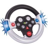 BIG Rescue Sound Wheel Volante sonoro, Veicolo per bambini Volante sonoro, 1 anno/i, Sonoro, Mini Stilo AAA, Plastica, Bianco, Nero, Blu