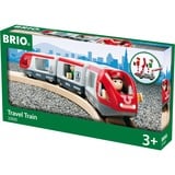 BRIO 33505 Modelli in scala,  veicolo da gioco rosso/Bianco, 33505, Bambino/Bambina, Plastica, Travel, 5 pz, 0,3 anno/i, Multicolore