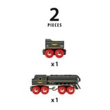 BRIO 33697 Modelli in scala Nero, 33697, Bambino/Bambina, Legno, Lift and Load, 2 pz, 0,3 anno/i, Nero, Rosso