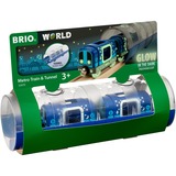 BRIO 33970 Modelli in scala blu, 33970, Modello di ferrovia e di treno, Bambino/Bambina, Plastica, 3 pz, 0,3 anno/i, Blu, Argento, Trasparente