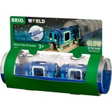 BRIO 33970 Modelli in scala,  veicolo da gioco blu, 33970, Modello di ferrovia e di treno, Bambino/Bambina, Plastica, 3 pz, 0,3 anno/i, Blu, Argento, Trasparente