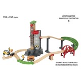 BRIO 53.033.887 Modelli in scala, Gioco da costruzione Bambino/Bambina, Lift and Load, 32 pz, 0,3 anno/i, CE, FSC, Grüner Punkt, Modello di ferrovia/treno
