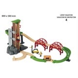 BRIO 53.033.887 Modelli in scala, Gioco da costruzione Bambino/Bambina, Lift and Load, 32 pz, 0,3 anno/i, CE, FSC, Grüner Punkt, Modello di ferrovia/treno