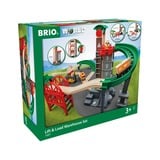 BRIO 53.033.887 Modelli in scala, Gioco da costruzione Bambino/Bambina, Lift and Load, 32 pz, 0,3 anno/i, CE, FSC, Grüner Punkt, Modello di ferrovia/treno
