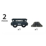 BRIO 53.033.896 Parti e accessori per modelli in scala,  veicolo da gioco 53.033.896, 0,3 anno/i, Batterie richieste, Nero