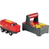 BRIO 7312350332131 Treni giocattolo rosso, Ragazzo/Ragazza, 3 anno/i, Comandato a distanza, Stilo AA, Nero, Grigio, Rosso, Giallo