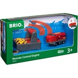 BRIO 7312350332131 Treni giocattolo,  veicolo da gioco rosso, Ragazzo/Ragazza, 3 anno/i, Comandato a distanza, Stilo AA, Nero, Grigio, Rosso, Giallo