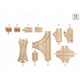 BRIO 7312350333077 Traccia legno, Traccia, Ragazzo/Ragazza, 3 anno/i, Legno