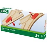 BRIO 7312350333442 Traccia, Ferrovia legno/Rosso, Traccia, Ragazzo/Ragazza, 3 anno/i, Rosso