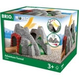 BRIO 7312350334814 Paesaggio, Ferrovia grigio/Rosso, Paesaggio, Ragazzo/Ragazza, 3 anno/i, Stilo AA, Multicolore