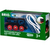 BRIO 7312350335996 Treni giocattolo,  veicolo da gioco Nero, Ragazzo/Ragazza, 3 anno/i, Nero, Rosso