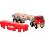 BRIO 7312350336573 Modelli in scala rosso, 7312350336573, Modellino di camion per tronchi, Preassemblato, Bambino/Bambina, 6 pz, 0,3 anno/i, 99 anno/i