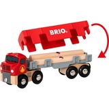 BRIO 7312350336573 Modelli in scala rosso, 7312350336573, Modellino di camion per tronchi, Preassemblato, Bambino/Bambina, 6 pz, 0,3 anno/i, 99 anno/i
