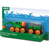 BRIO 7312350336986 veicolo giocattolo verde/Giallo, Vagone, 3 anno/i, Nero, Verde