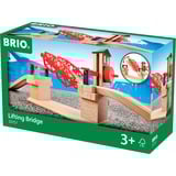 BRIO 7312350337570 Paesaggio, Ferrovia marrone/Rosso, Paesaggio, Ragazzo/Ragazza, 3 anno/i, Rosso