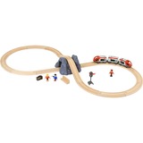 BRIO 7312350337730 Treni giocattolo, Ferrovia Ragazzo/Ragazza, 3 anno/i, Legno, Grigio, Rosso