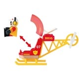 BRIO 7312350337976 Accessori per giochi per bambini,  veicolo da gioco Ragazzo/Ragazza, 3 anno/i, Rosso, Giallo