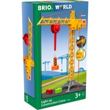 BRIO 7312350338355 Set per costruzioni in metallo, Ferrovia Set da gioco, Ragazzo/Ragazza, 3 anno/i, Building, Batterie incluse, Metallo, Plastica, Legno