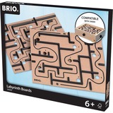 BRIO Labyrinth Boards marrone/Nero, Labyrinth Boards, Nero