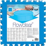 Bestway 58220 accessorio per piscina Protezione per pavimento blu, Protezione per pavimento, Ciano, Polietilene, 500 mm, 500 mm, 4 mm