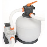 Bestway 58499 accessorio per piscina Set di filtro per sabbia, Filtro acqua grigio, Set di filtro per sabbia, Nero, Arancione, Bianco, Piscina fuori terra, 7700 L, 1100 L, 54500 L