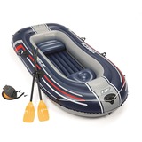 Bestway 61068 barca gonfiabile 3 persona(e) Viaggio/Svago Gommone, Gommone gonfiabile arancione /Nero, Viaggio/Svago, Gommone, Blu, Grigio, Vinile, 3 persona(e), 225 kg