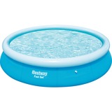 Bestway Fast Set 57273 piscina fuori terra Piscina gonfiabile Piscina rotonda 5377 L Blu blu/Blu chiaro, 5377 L, Piscina gonfiabile, Blu, 12,3 kg