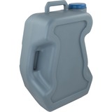 Campingaz 2000030582 Bagno Un unico pezzo Rotondo Pavimento, Servizi igienici bianco/grigio, Grigio, Bianco, Acrilonitrile butadiene stirene (ABS), Polietilene, Polipropilene (PP), Acciaio inossidabile, 380 mm, 570 mm, 440 mm, 4,4 kg