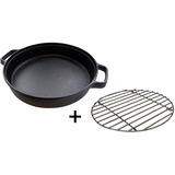 Campingaz 2000035416 batteria di pentole da camping Nero, Acciaio inossidabile Nero/in acciaio inox, Ghisa, Acciaio inossidabile, Nero, Acciaio inossidabile, Nero, Metallo, 6,5 kg, 29,5 cm