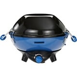 Campingaz Party Grill 400 CV, Griglia Nero/Blu, Nero, Blu, Rotondo, 1 Fornello(i), Coperchio rimovibile, 3 gamba/gambe, 2000 W