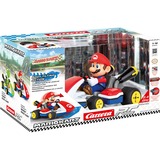 Carrera 2.4GHz Mario Kart, Mario - Race Kart with Sound modellino radiocomandato (RC) Ideali alla guida Motore elettrico 1:16 rosso/Blu, Mario - Race Kart with Sound, Ideali alla guida, 1:16, 6 anno/i